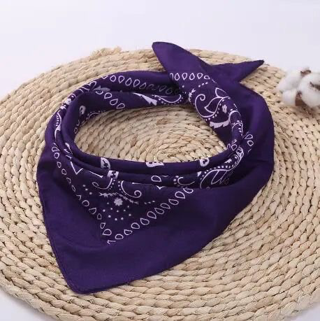 Purple bandana 