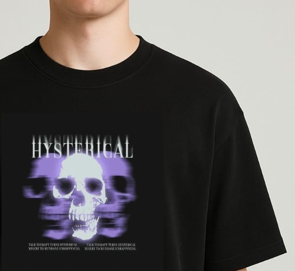 Hysterical skull tee
