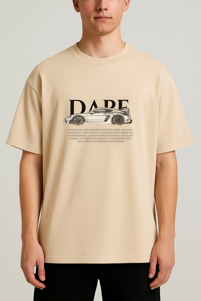 BEIGE CODED T-SHIRT 
