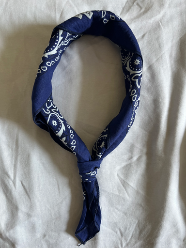 Blue tie