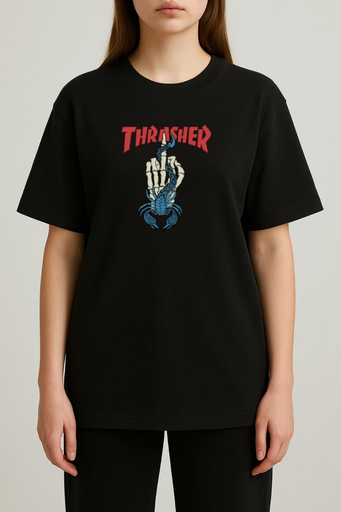 Trash oversized tee